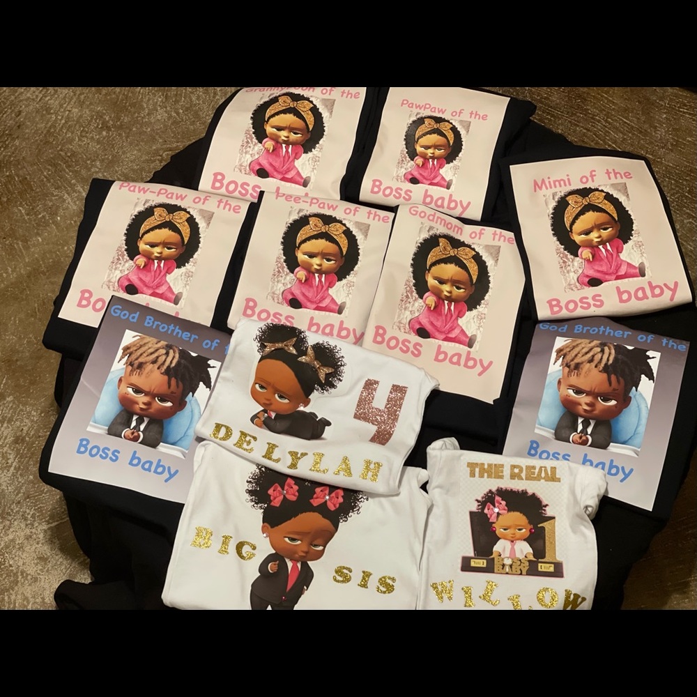 Birthday party/baby shower. any event tshirts